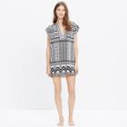 Madewell Belize Cover-up Tunic Dress In Diamond Coast