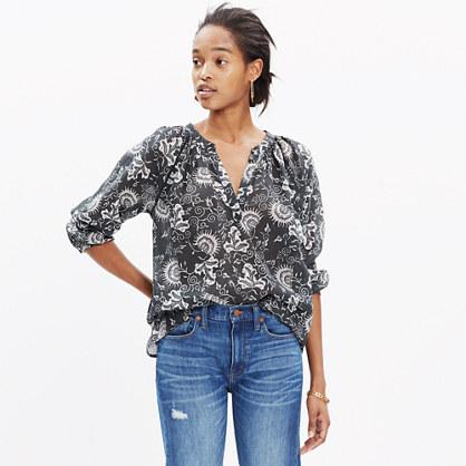Madewell Ulla Johnson™ Kei Print Top