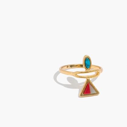 Madewell Desert Sunset Statement Ring