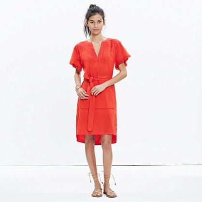 Madewell Embroidered Paradise Dress