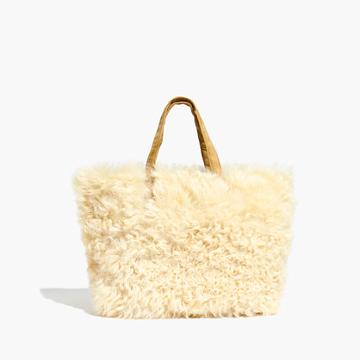 Madewell Owen Barry&trade; Toscana Shearling Tote