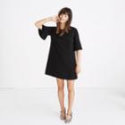 Madewell Flutter-sleeve Mini Dress