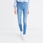 Madewell 10 High-rise Skinny Jeans In Hank Wash