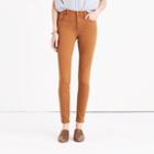 Madewell Tall 9 High-rise Skinny Jeans: Garment-dyed Edition