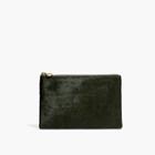 Madewell The Pouch Clutch In Calf Hair