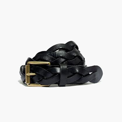 Madewell Plaited Leather Belt