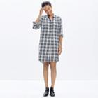 Madewell Latitude Shirtdress In Kemp Plaid