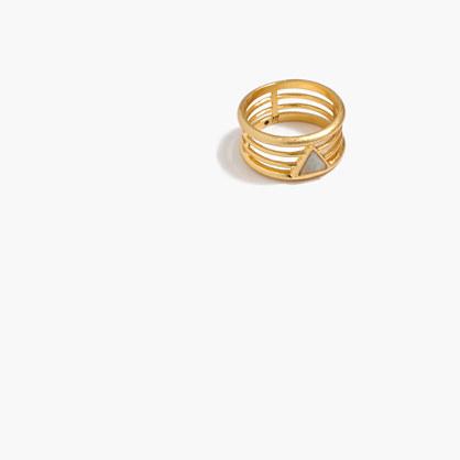 Madewell Flagstone Illusion Ring