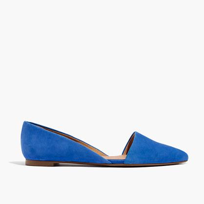 Madewell The Lydia Flat In Suede