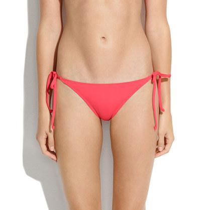 Madewell String Bikini Bottom In Solid