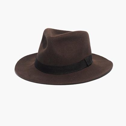 Madewell Biltmore&reg; & Madewell Straight-brim Felt Fedora