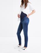 Madewell Maternity Over-the-belly Skinny Jeans In Danny Wash