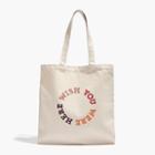Madewell The Reusable Canvas Tote: Wish You Were Here Edition