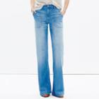 Madewell Wide-leg Jeans In Shea Wash