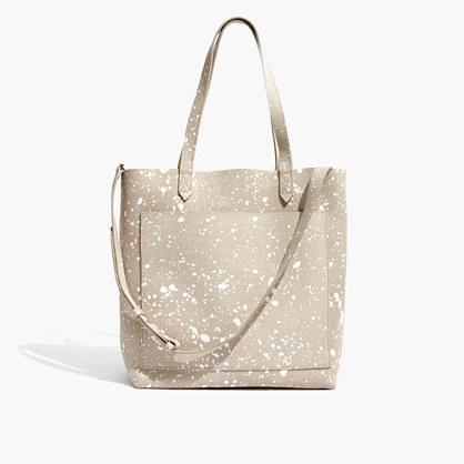 Madewell The Medium Transport Tote: Splatter Paint Edition