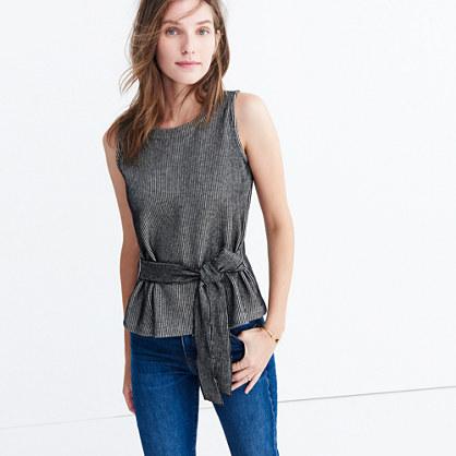 Madewell French Rib Tie-waist Tank