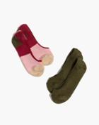 Madewell Two-pack Colorblock Low-profile Socks
