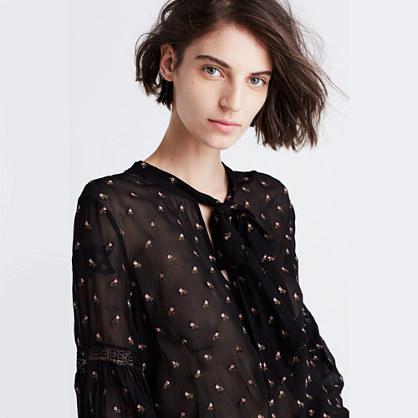 Madewell Ulla Johnson™ Silk Odelia Top