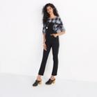 Madewell Cali Demi-boot Overalls In Black Frost