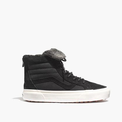 Madewell Vans® Sk8-hi Zip High-top Sneakers In Fleece