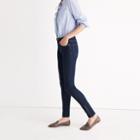 Madewell Madewell Et S&eacute;zane&reg; 9 High-rise Skinny Jeans In Davis Wash: Ankle-zip Edition