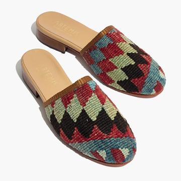 Madewell Artemis Design Co. Kilim Slides