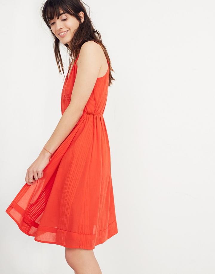 Madewell Sicily Cover-up Wrap Dress