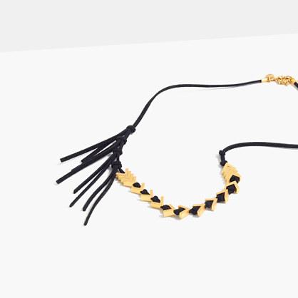 Madewell Chevronstack Cord Necklace