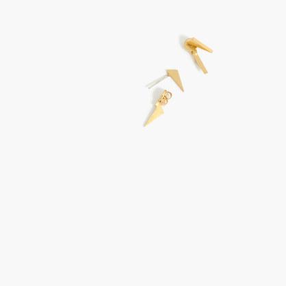 Madewell Triangle Front-back Earrings