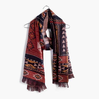 Madewell Carpet Pattern Scarf