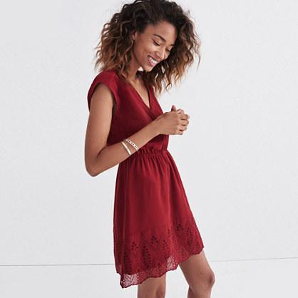 Madewell Skygaze Eyelet Dress