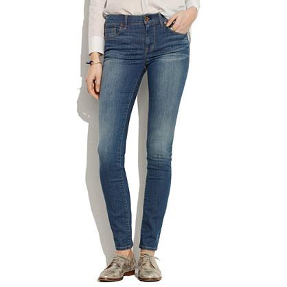 Madewell Skinny Skinny Jeans In Sky Wash