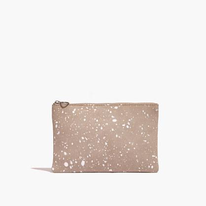 Madewell The Small Pouch Clutch: Splatter Paint Edition