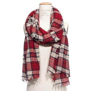 Madewell Nightglen Plaid Scarf
