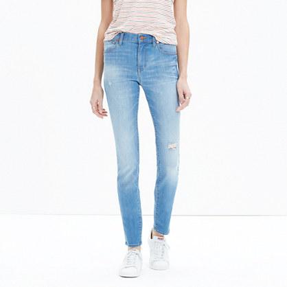 Madewell 9 High-rise Skinny Jeans In Sadie Wash