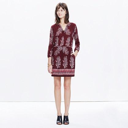 Madewell Silk Lassi Flower Dress