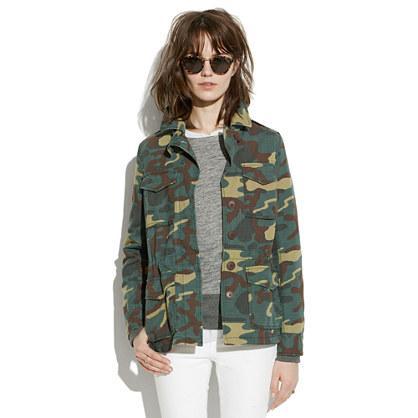 Madewell Outbound Jacket In Camo