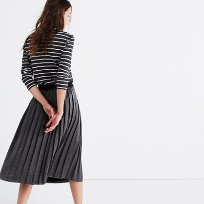 Madewell Shimmer Midi Skirt