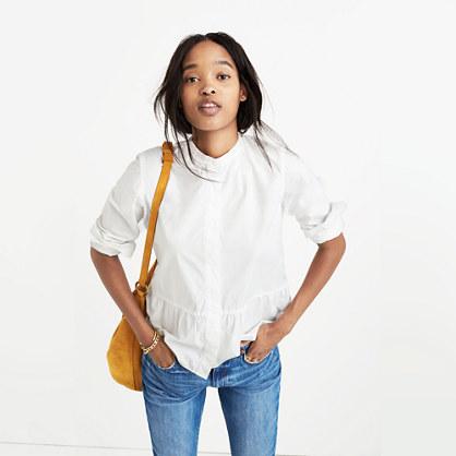 Madewell Lakeside Peplum Shirt