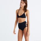 Madewell Mara Hoffman&reg; Crisscross High-waist Bikini Bottom