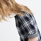 Madewell Herald Tee In Curtis Plaid