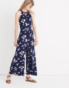 Madewell Keyhole Wide-leg Jumpsuit In Menagerie