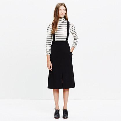 Madewell Suspender Midi Skirt