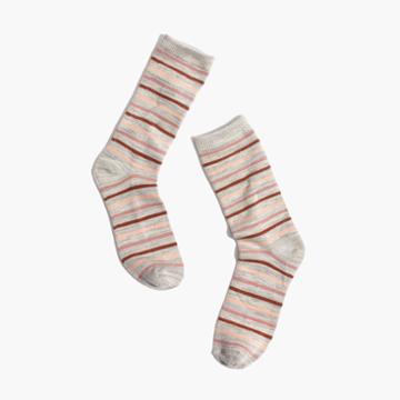 Madewell Space-dyed Stripe Trouser Socks