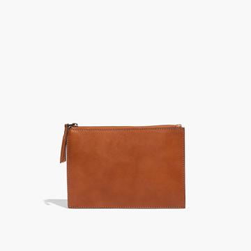 Madewell The Leather Pouch Clutch