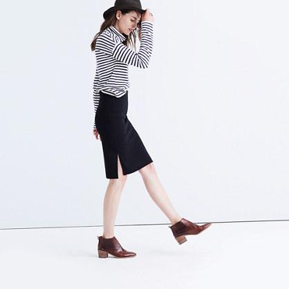 Madewell Column Side-slit Skirt