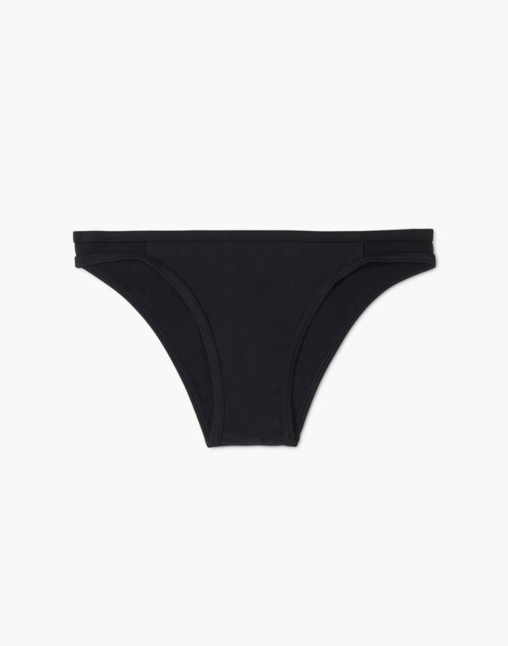 Madewell Summersalt Mesh-trimmed Lowrider Bikini Bottom