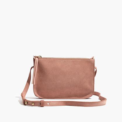 Madewell The Simple Crossbody Bag In Suede