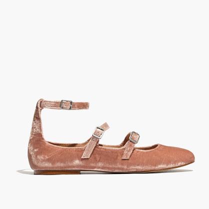 Madewell The Julie Flat In Velvet