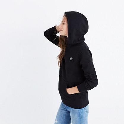 Madewell Embroidered Eye Hoodie Sweatshirt